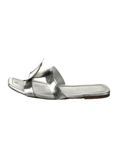 Pre-owned Roger Vivier Leather Slides