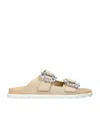 Roger Vivier Adjustable Strass Buckle Sandals