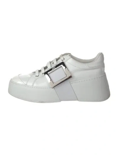 Pre-owned Roger Vivier Leather Sneakers In Multi
