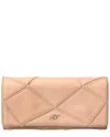 Roger Vivier Leather Wallet In Sand