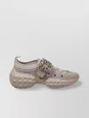Roger Vivier Light Strass Trekking Sneaker With Embellished Strap