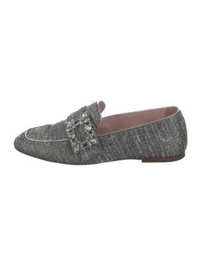 Pre-owned Roger Vivier Loafers In Blue