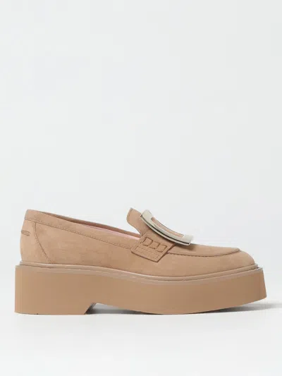 ROGER VIVIER LOAFERS ROGER VIVIER WOMAN COLOR BROWN,G59653032