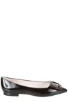 Roger Vivier Gommettine Ballerinas In Black