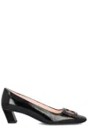Roger Vivier Belle Vivier Trompette Pumps 45 In Black