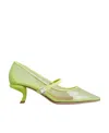 ROGER VIVIER VIRGULE BABIES PUMPS IN PVC