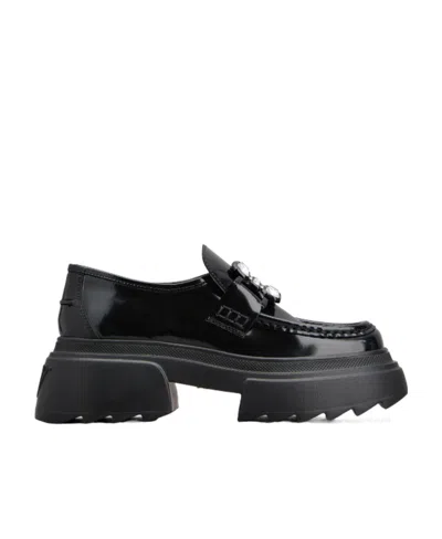 ROGER VIVIER ROGER VIVIER WALLAVIV BUCKLE EMBELLISHED LOAFERS