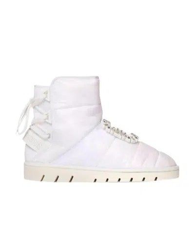 Roger Vivier Logo Thickened Boots In Multi