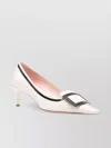 Roger Vivier Low Heel Pointed Toe Pumps