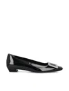 Roger Vivier Women Belle Vivier Patent Leather Ballets In Multi