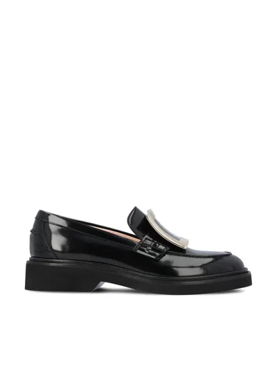 Roger Vivier Low Shoes In Black