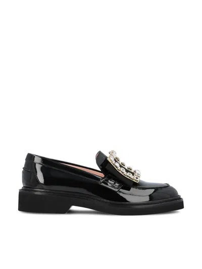 Roger Vivier Low Shoes In Black