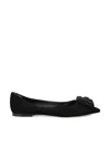 Roger Vivier Ballerina Shoes Featuring Heart Silhouette In Black