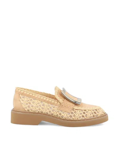 Roger Vivier Shoes In Beige
