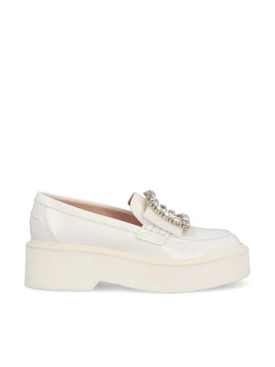 Roger Vivier Low Shoes In White