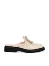 Roger Vivier Women Viv Rangers Leather Loafers In White