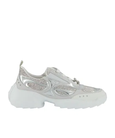 Roger Vivier Low-top Sneakers In Gray