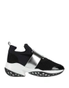 Roger Vivier Man Sneakers Black Size 9 Textile Fibers In Black