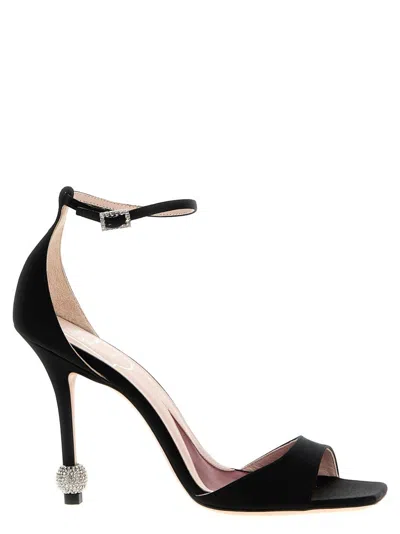 Roger Vivier 'marlene' Sandals In Black