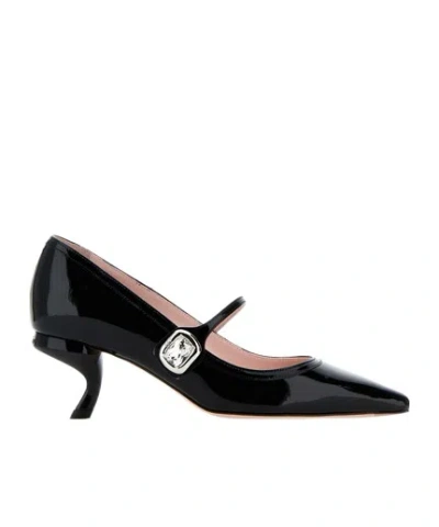 ROGER VIVIER ROGER VIVIER MARY JANE VIRGULE PUMPS