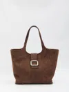 Roger Vivier Medium 'viv' Choc' Bag