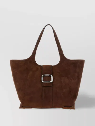 Roger Vivier Medium 'viv' Choc' Tote Bag