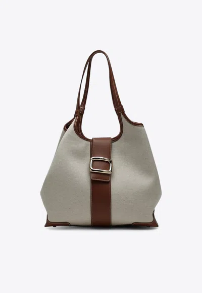 ROGER VIVIER MEDIUM VIV' CHOC TOTE BAG
