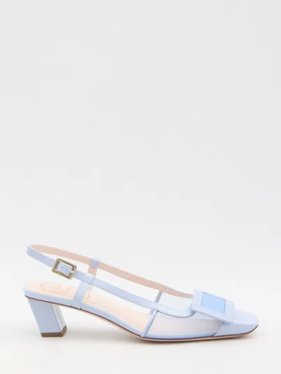 ROGER VIVIER ROGER VIVIER MESH SLINGBACK PUMPS