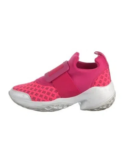 Pre-owned Roger Vivier Mesh Sneakers In Multi