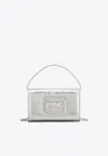 Roger Vivier Micro Pilgrim Bag Chain Strap In Silver