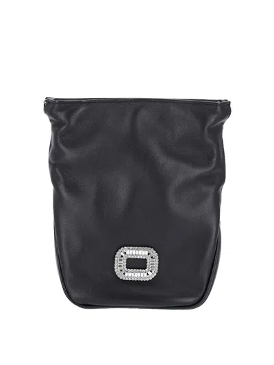 Roger Vivier Mini Bag In Black