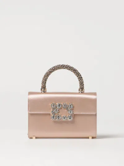 Roger Vivier Mini Bag  Woman In Blush Pink