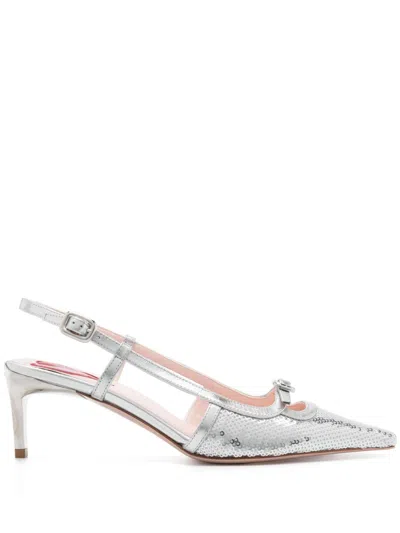ROGER VIVIER ROGER VIVIER MINI BUCKLE SLINGBACK PUMPS