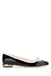 Roger Vivier Viv Podium Patent In B999neroc019cire