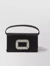 Roger Vivier Mini Pilgrim Bag With Chain Shoulder Strap