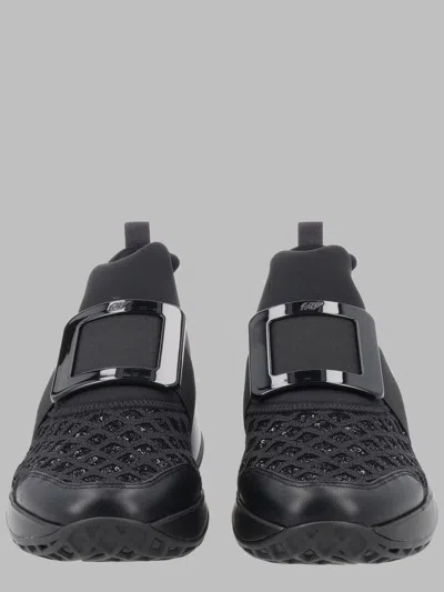 Roger Vivier Mini Sneakers In Black