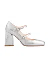 Roger Vivier Babies Tres Vivier Strass 85 In Silver