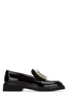 Roger Vivier Strass Buc Loafer 25 With Embellished Buckle In Black