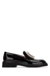 Roger Vivier Strass Buc Loafer 25 With Embellished Buckle In Black