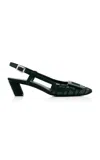 Roger Vivier Moda Operandi In Green