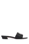 Roger Vivier Mule Mule In Black