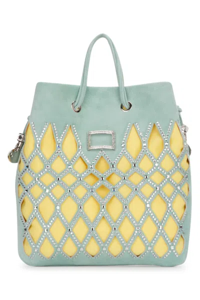 Roger Vivier Multicolor Queeny Tote Bag