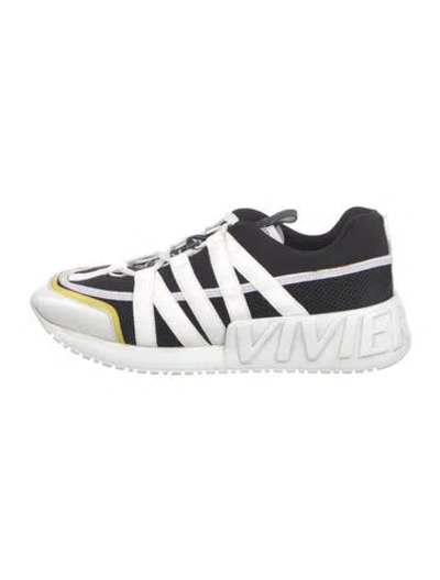 Pre-owned Roger Vivier Neoprene Athletic Sneakers In Black