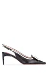 Roger Vivier Slingback Dã©colletã© Viv In B999neroc019cire
