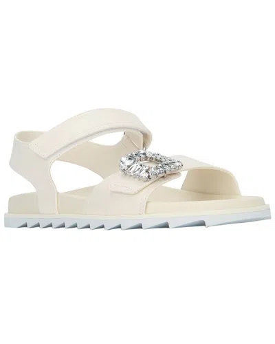 Roger Vivier Nylon Sandal In Animal Print
