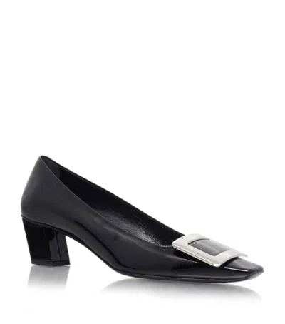 ROGER VIVIER PATENT DECOLLETÉ BELLE VIVIER PUMPS 45