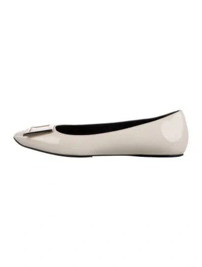 Pre-owned Roger Vivier Patent Leather Ballet Flats In Multi
