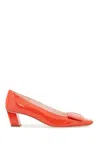 ROGER VIVIER ROGER VIVIER PATENT LEATHER BELLE VIVER 45 PUMPS