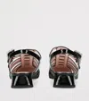 Roger Vivier Patent Leather Mini Très Vivier Sandals 25 In Black