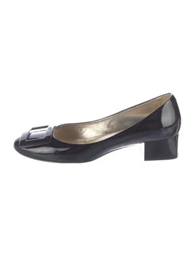 Pre-owned Roger Vivier Patent Leather Pumps In Blue